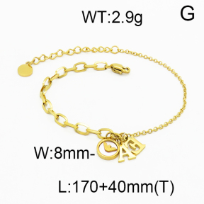 SS Bracelet  5B4000167ahjb-721