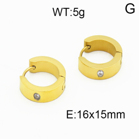SS Earrings  5E4000294bbov-259