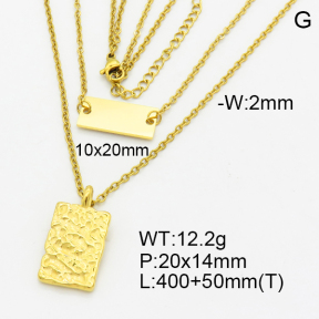 SS Necklace  3N2002524vhha-908