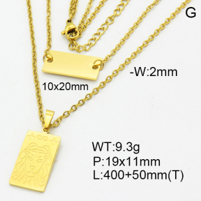 SS Necklace  3N2002528bhia-908