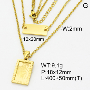 SS Necklace  3N2002532vhha-908