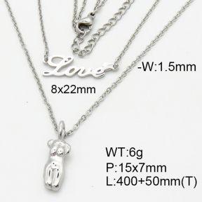 SS Necklace  3N2002539vbpb-908