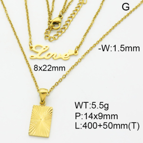 SS Necklace  3N2002540bhva-908