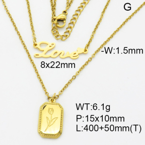 SS Necklace  3N2002541bhva-908