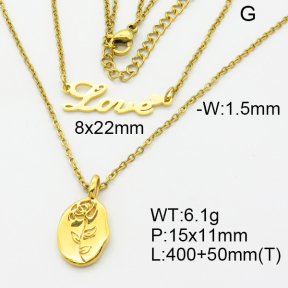 SS Necklace  3N2002552vhha-908