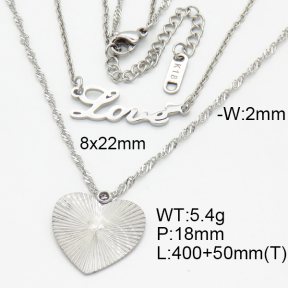 SS Necklace  3N2002562vhha-908