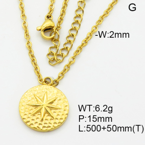SS Necklace  3N2002567vbmb-908