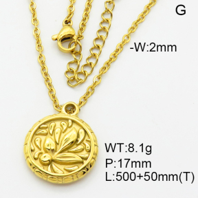 SS Necklace  3N2002571bbov-908