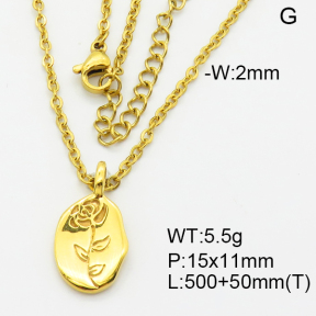 SS Necklace  3N2002573bbov-908