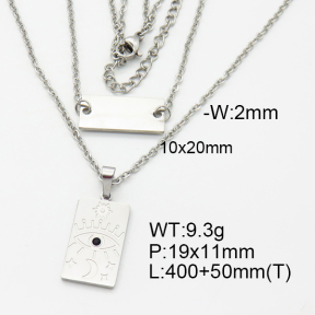 SS Necklace  3N4002115vhha-908
