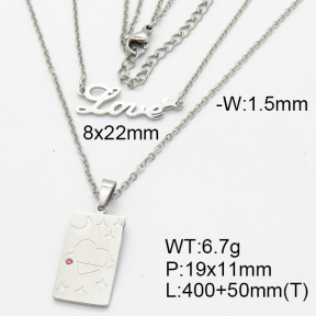 SS Necklace  3N4002117vhha-908