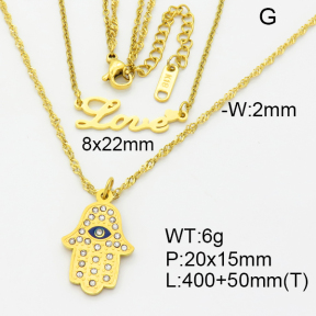 SS Necklace  3N4002132vhhl-908