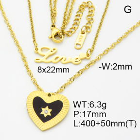 SS Necklace  3N4002138vhhl-908