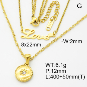 SS Necklace  3N4002140vhha-908