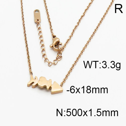 SS Necklaces  TN5000006ablb-434