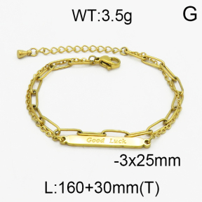 SS Bracelet  5B2000433bbml-669