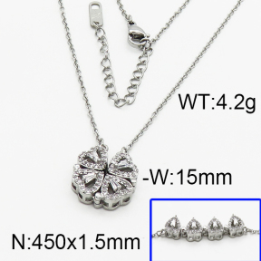 SS Necklace  5N4000123bvpl-669