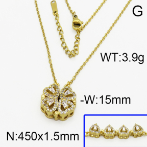 SS Necklace  5N4000124bhbl-669