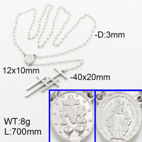 SS Necklace  3N3000982bhil-908