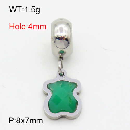 SS Bear Pendants  TP3000518aajk-908