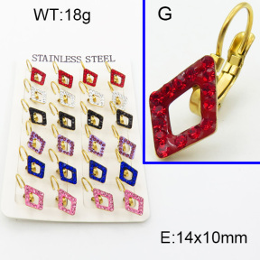 SS Earrings  3E4003174vhov-680