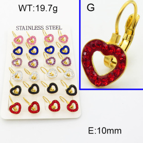 SS Earrings  3E4003175vhov-680