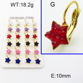 SS Earrings  3E4003181vhov-680