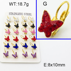 SS Earrings  3E4003184vhov-680