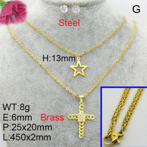 Fashion Brass Sets  F3S008495ahjb-J48