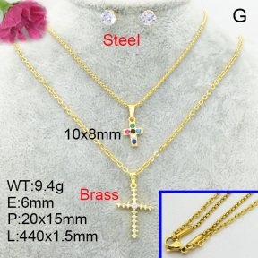 Fashion Brass Sets  F3S008500ahlv-J48