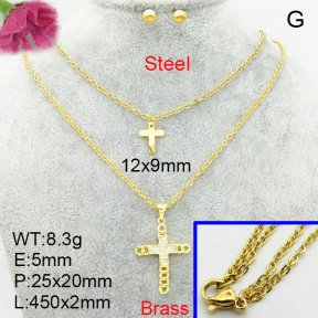 Fashion Brass Sets  F3S008503ahjb-J48