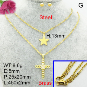 Fashion Brass Sets  F3S008504ahjb-J48