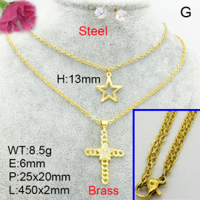 Fashion Brass Sets  F3S008508ahjb-J48