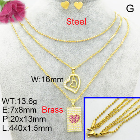 Fashion Brass Sets  F3S008514vina-J48