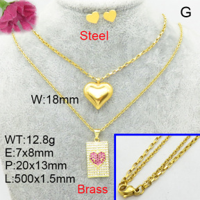 Fashion Brass Sets  F3S008516vihb-J48