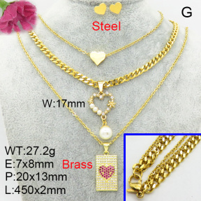 Fashion Brass Sets  F3S008517aima-J48