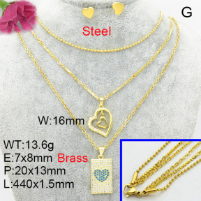 Fashion Brass Sets  F3S008518vina-J48