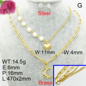 Fashion Brass Sets  F3S008526vhmv-J48