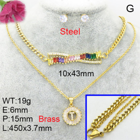 Fashion Brass Sets  F3S008533ahpv-J48