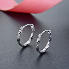925 Silver Earrings  JE0442ahlv-M112  YJBR003680