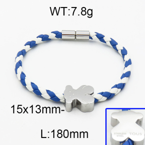 SS Bear Bracelets  TB5000011vhmv-659