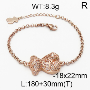 SS Bear Bracelets  TB5000036biib-659