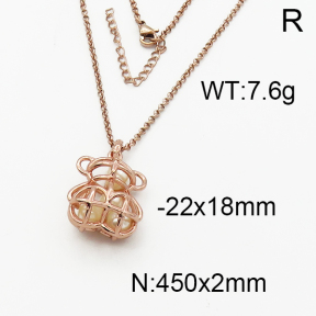 SS Bear Necklaces  TN5000027ahpv-659