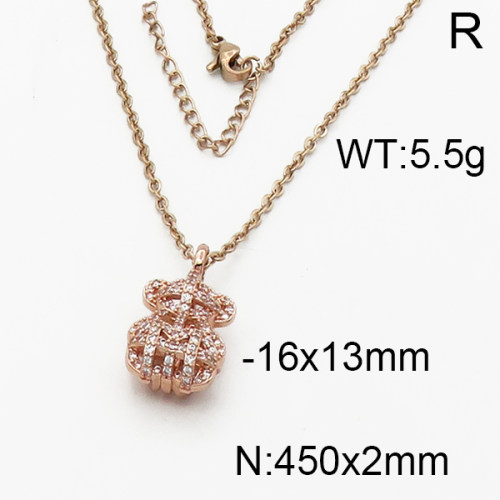 SS Bear Necklaces  TN5000030ahpv-659