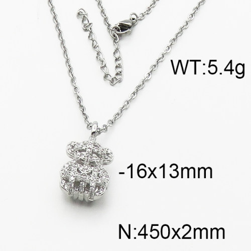 SS Bear Necklaces  TN5000031vhmv-659