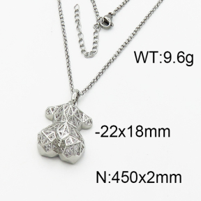 SS Bear Necklaces  TN5000043aivb-659