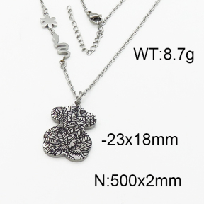 SS Bear Necklaces  TN5000046vhmv-659