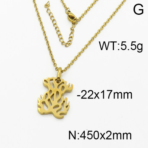 SS Bear Necklaces  TN5000053ahjb-659