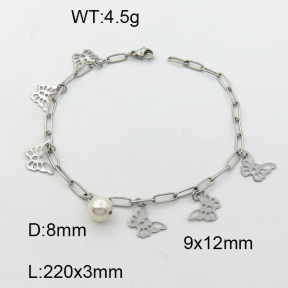 SS Bracelet  3A9000470bbov-610