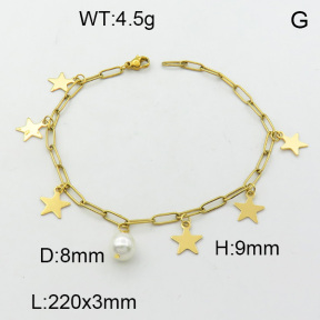 SS Bracelet  3A9000471vbpb-610